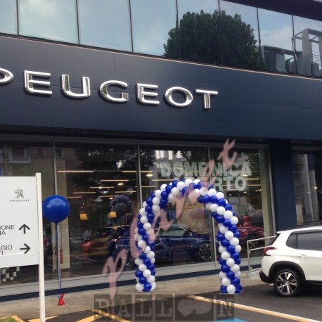 Decorazione Inaugurazione Peugeot