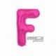 Pallone Lettera F Fucsia 40 cm