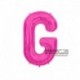 Pallone Lettera G Fucsia 40 cm