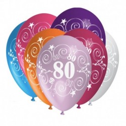 Palloncini 80 Anni Compleanno 30 cm