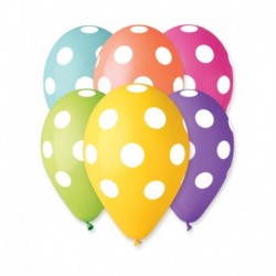 Palloncini Pois Color 30 cm