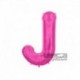 Pallone Lettera J Fucsia 40 cm