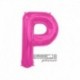 Pallone Lettera P Fucsia 40 cm