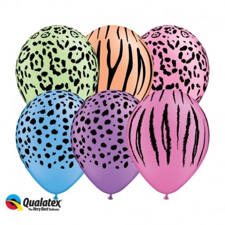 Palloncini Safari Neon 30 cm