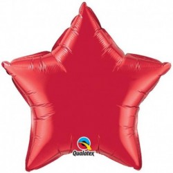 Pallone Stella Jumbo Rossa 90 cm