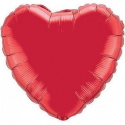Pallone Cuore Jumbo Rosso 80 cm