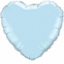 Pallone Cuore Jumbo Azzurro 80 cm