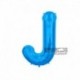 Pallone Lettera J Blu 40 cm