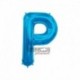 Pallone Lettera P Blu 40 cm