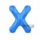 Pallone Lettera X Blu 40 cm