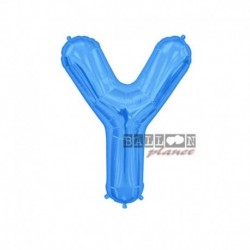 Pallone Lettera Y Blu 40 cm