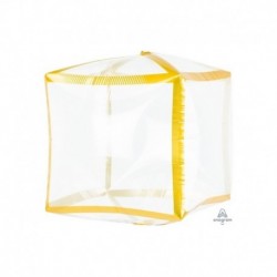 Pallone Cubo Trasparente 40 cm