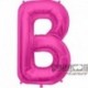 Pallone Lettera B Fucsia 90 cm