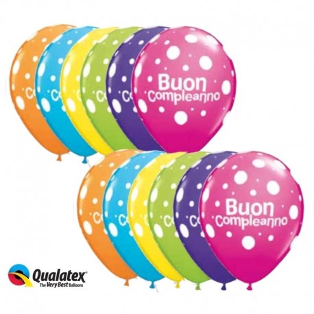 Palloncini Buon Compleanno 30 cm