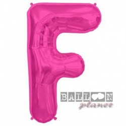 Pallone Lettera F Fucsia 90 cm