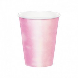 8 Bicchieri Iridescenti Carta 266 ml
