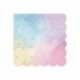 16 Tovaglioli Carta Iridescenti 25x25 cm