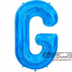 Pallone Lettera G Blu 90 cm