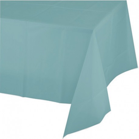 Tovaglia Plastica Verde Menta 137x274 cm