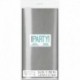 Tovaglia Plastica Argento Metallizzato 137x274 cm 