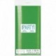 Tovaglia Plastica Verde Metallizzato 137x274 cm 