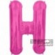 Pallone Lettera H Fucsia 90 cm