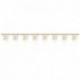 Festone Bandierine 50° Anniversario 400 cm