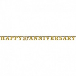 Festone 50° Anniversario 300x17 cm