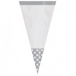 10 Sacchetti Cellophane 9x27 cm