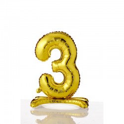 Pallone Numero 3 Autoportante 40 cm