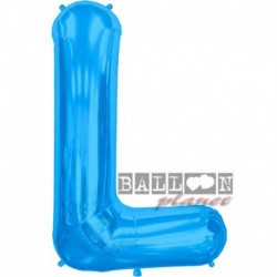 Pallone Lettera L Blu 90 cm