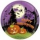 8 Piatti Tondi Carta Spooky 23 cm