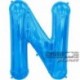 Pallone Lettera N Blu 90 cm