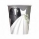 8 Bicchieri Carta Wedding 266 ml