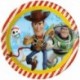 8 Piatti Tondi Carta Toy Story23 cm
