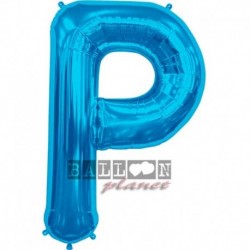 Pallone Lettera P Blu 90 cm