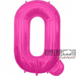 Pallone Lettera Q Fucsia 90 cm