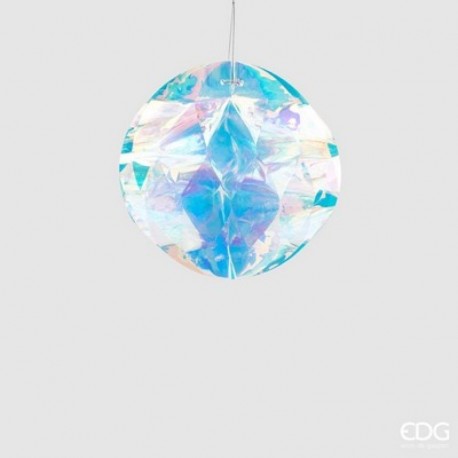 Origami Diamante Iridescente Ø 15 cm