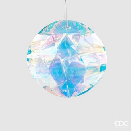 Origami Diamante Iridescente Ø 20 cm