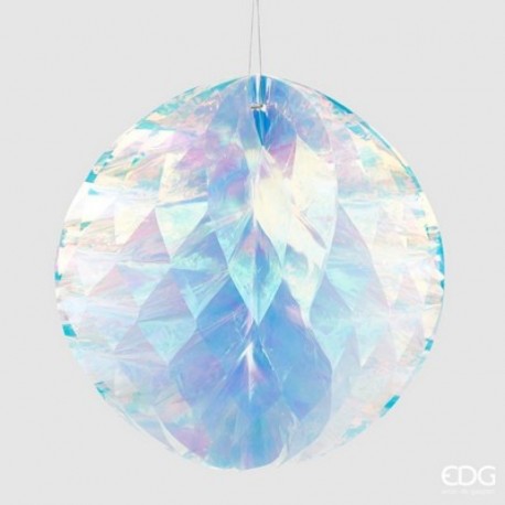 Origami Diamante Iridescente Ø 30 cm