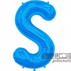 Pallone Lettera S Blu 90 cm