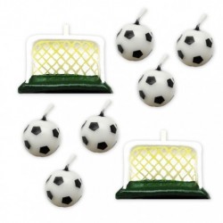 Set 8 Candeline Calcio