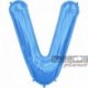 Pallone Lettera V Blu 90 cm