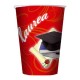 8 Bicchieri Carta Laurea 220 ml