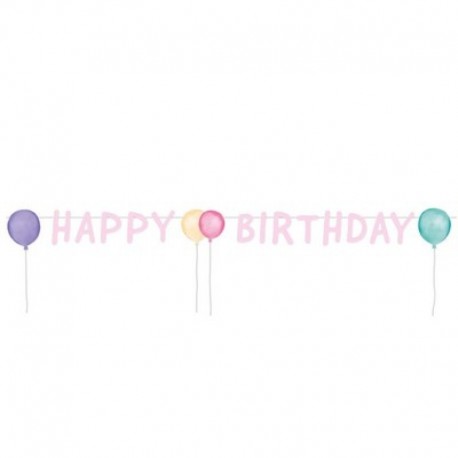 Festone Happy Birthday 150 cm