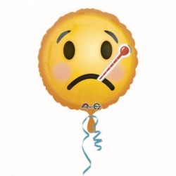 Pallone Emoticon Get Well Soon 45 cm