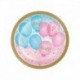 Piatto Gender Reveal 18 cm