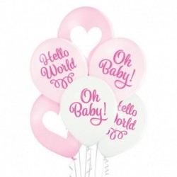 Palloncini Baby Girl 30 cm