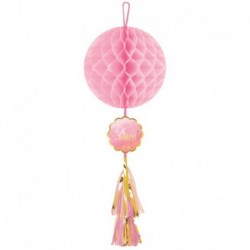 Festone Pendente Sfera Oh Baby Girl 75 cm