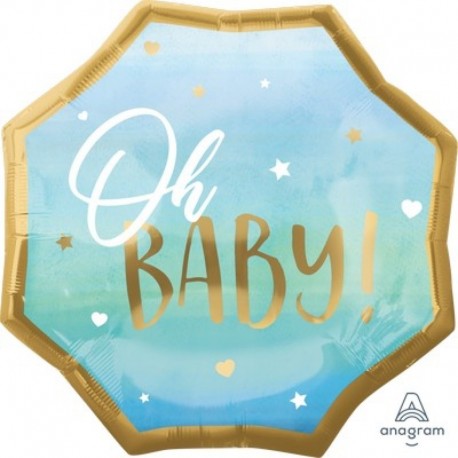 Pallone Blue Baby Baby Boy 45 cm